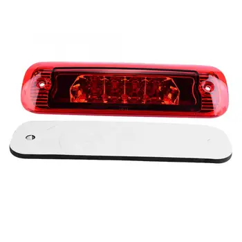 

Bulbs Red Chrome Housing Rear LED Third 3RD Tail Brake Light for Jeep Cherokee 97-01 55155614AE Car Styling