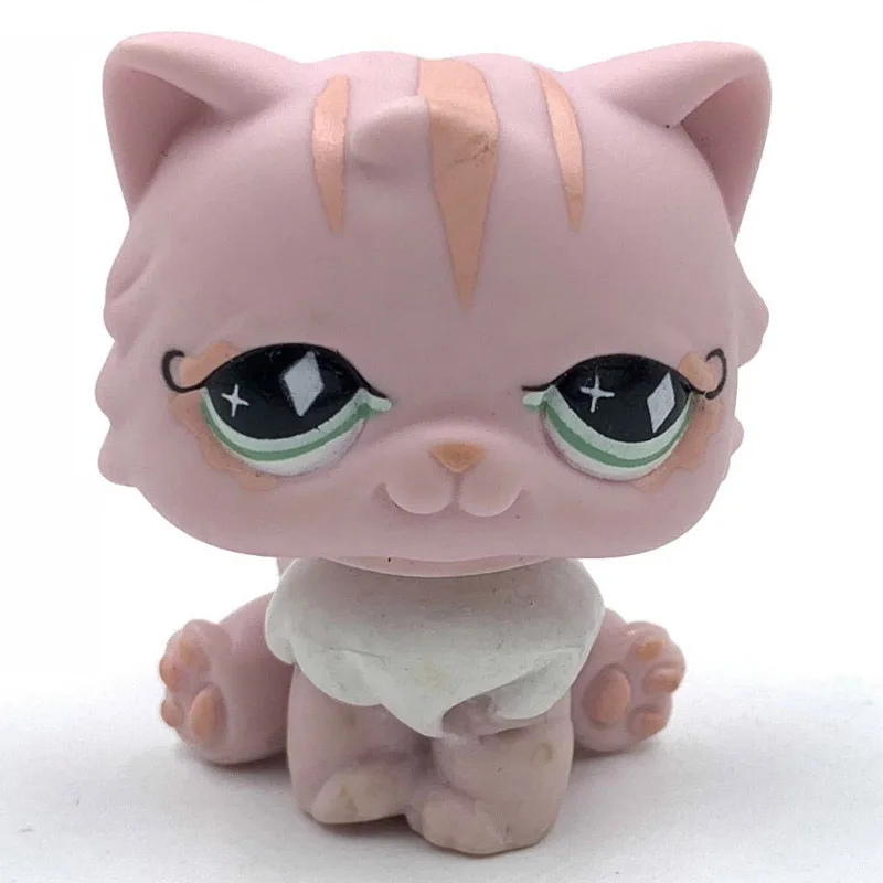 Старый pet shop игрушки стоят короткие волосы кошка котенок лиса милый щенок животное для девочек коллекция - Цвет: LPS-460