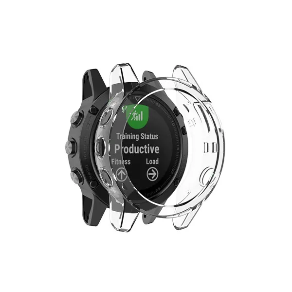 Мягкий ультра-тонкий кристально чистый ТПУ защитный чехол для Garmin Fenix 5 5S 5X gps Смарт часы аксессуары Fenix5 Оболочка Чехол s - Цвет: White