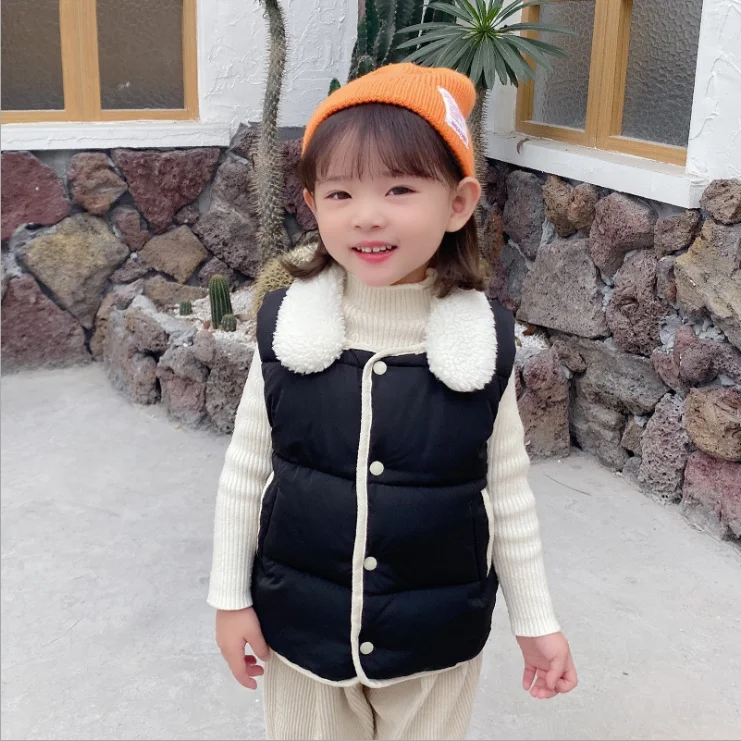 秋と冬の新しい子供のダウン綿のベスト韓国語バージョン少年少女肥厚綿のベストの赤ちゃん黄色 Vests Aliexpress 秋と冬の新しい子供のダウン綿のベスト韓国語バージョン少年少女肥厚綿のベストの赤ちゃん黄色 Vests Aliexpress