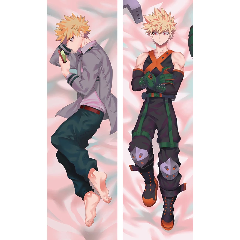 

Kobolo My Boku No Hero Academia Bakugou Katsuki My Hero Academia Pillow Case Cover Anime Decorative Pillow Covers for