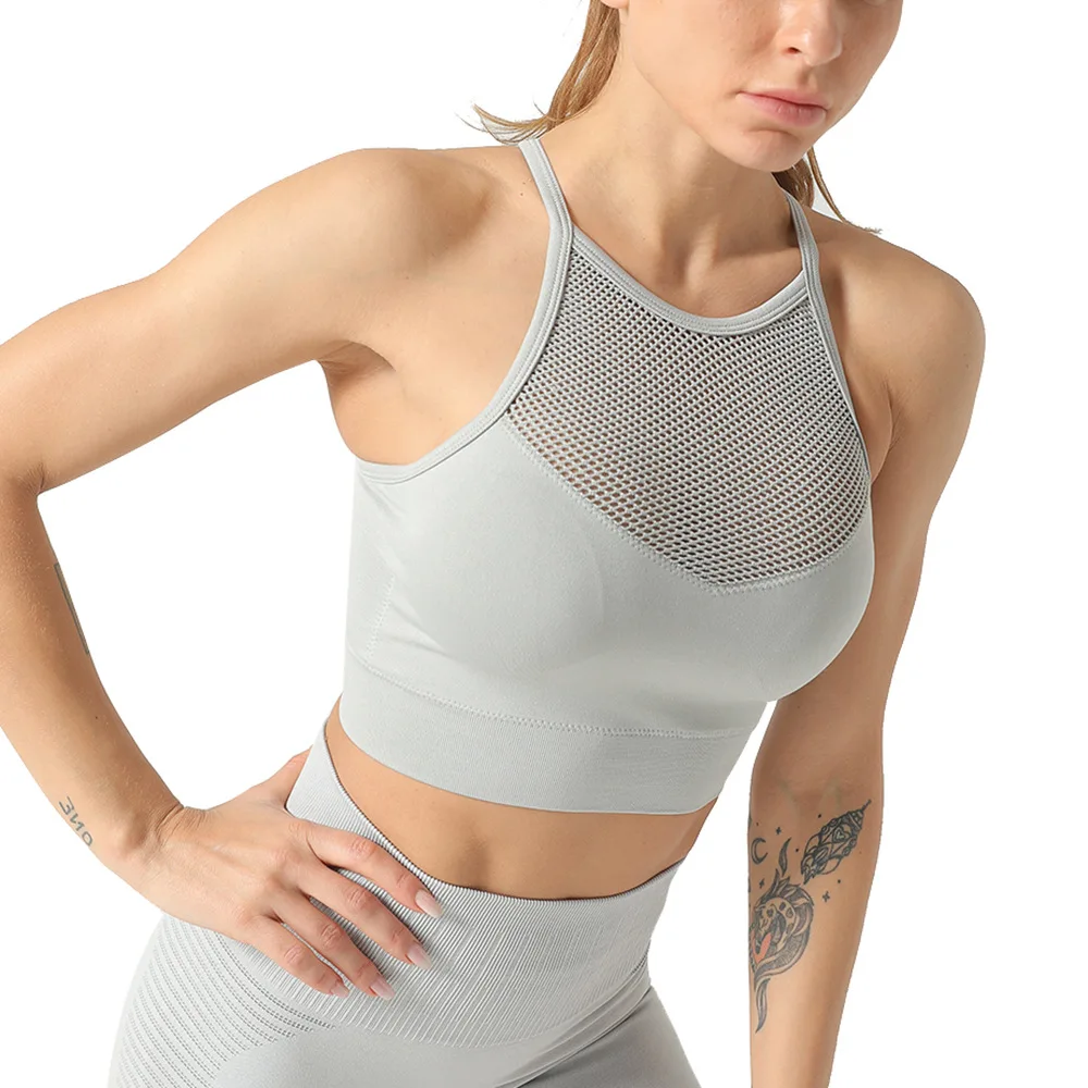 SALSPOR бесшовный Женский бюстгальтер для фитнеса с эффектом пуш ап спортивные