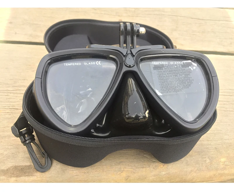 Подводная камера, маска для дайвинга, подводное плавание, очки для плавания для GoPro Hero 8 7 6 5 4 Yi 4K Sjcam Sj8 M10 Eken H9r, Экшн-камера