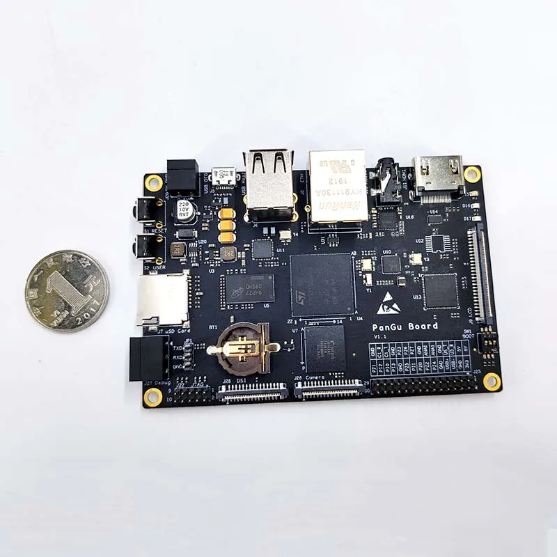 Pangu Stm32mp157 Linux макетная плата двухъядерный Cortex A7+ одноядерный Cortex M4