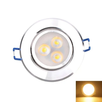 

New 3W 220V LED Recessed Ceiling Downlight Spot Lamp Bulb Light W/ Driver 45g