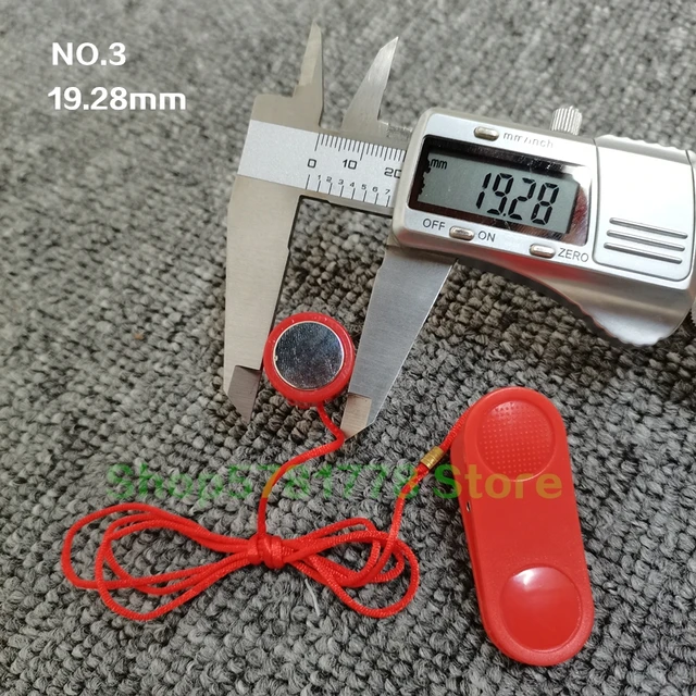 Chiave Di Sicurezza Magnetica Per Tapis Roulant | Chiave Universale Rossa | Dispositivo Sicurezza Tapis Roulant | 1.8 Cm - Foto 4