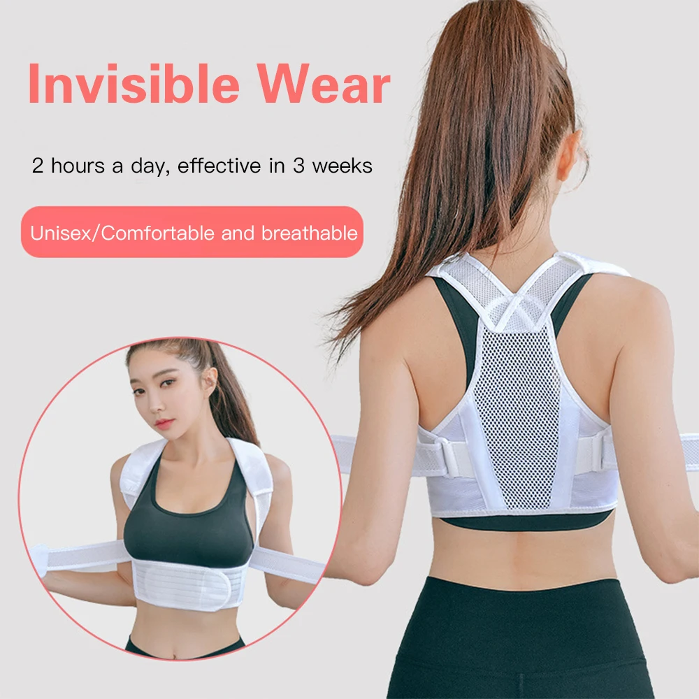 New Medical Relieve Pain Back Posture Correction Belt Lumbar Braces Ultra-Light Ultra-Breathable Men Women Back Support Bandage
