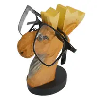 NEW Wood Sun Glasses Eyeglasses Display Stands Handmade Cute Moose Glasses Holder Home Nightstand Office Desk Decor Gifts 1