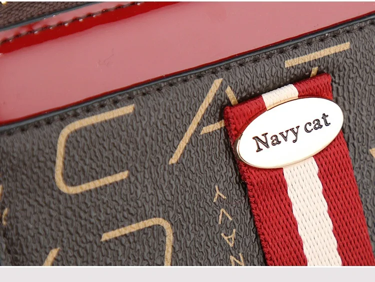 Navy CAT Small Women Wallets Female Leather Wallet Zipper Design With Coin Purse Pockets Mini Walet Womens Bag27