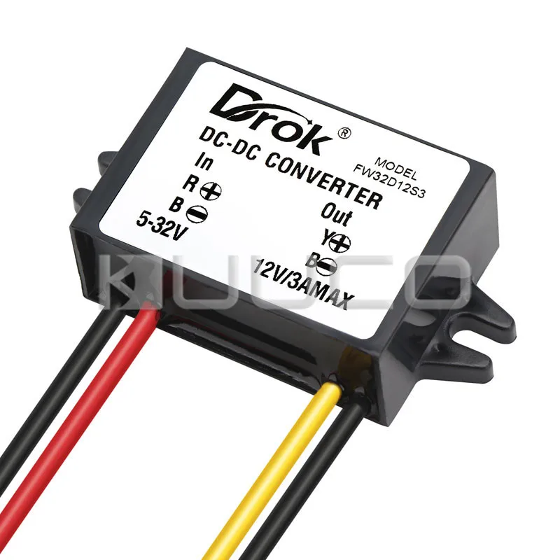 36W адаптер DC 5V~ 32V 12V 24 V-12 V 3A Buck повышающий Напряжение регулятор Питание модуль постоянного тока 12V Мощность конвертер/драйвер