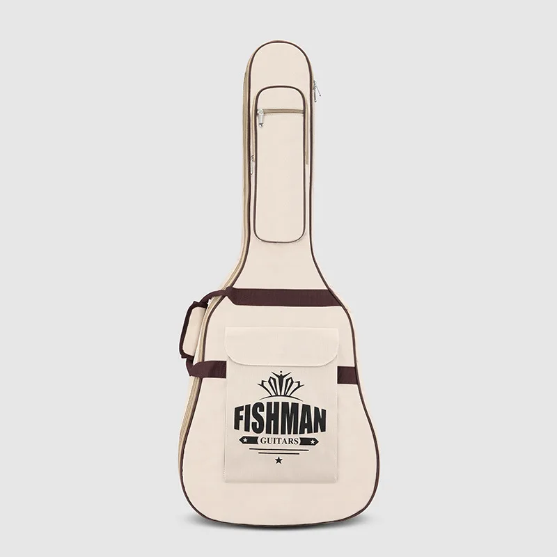 FISHMAN Senior A2 41 дюймов Чехол для акустической гитары двойной ремешок 10 мм губка Набор музыкальных инструментов сумка для гитары аксессуары