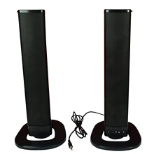 20 Вт Bluetooth Саундбар динамик с 4 полный спектр динамик s домашний кинотеатр объемный многофункциональный, складной для ТВ/ПК смартфон