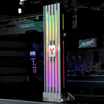 

VC-4 ARGB Graphics Card GPU Brace Support for ATX/MATX/ITX Chassis Graphics Card Holder 5V 3Pin RGB PC Controller