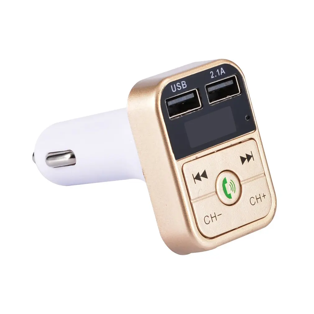 B2 портативный многофункциональный автомобильный MP3-плеер Handsfree fm-передатчик диск Автомобильный плеер маленький автомобильный Mp3 музыкальный плеер - Цвет: 2