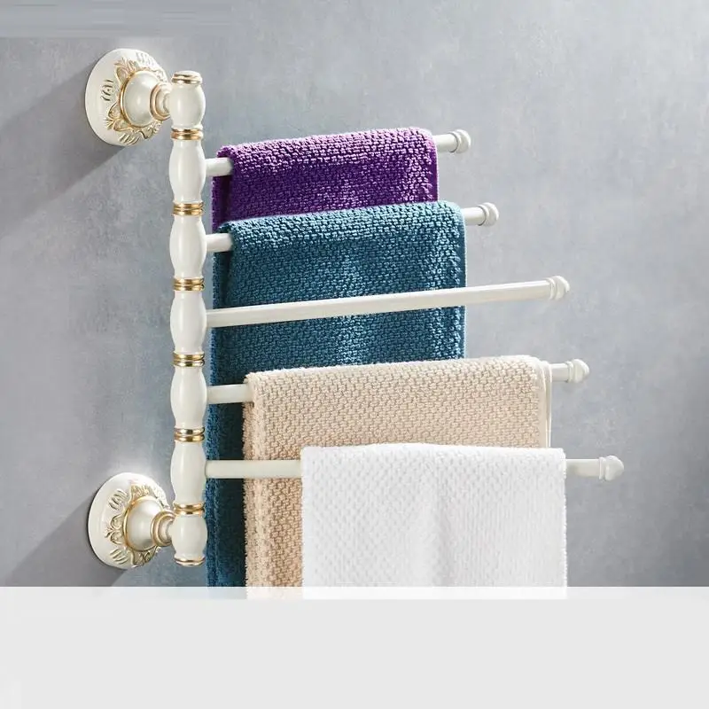 Badezimmer Banyo Aksesuarlari Repisas Meuble Prateleira плавающий душ вращающийся Salle De Bain вешалка для полотенец Полка для ванной комнаты - Цвет: Version A