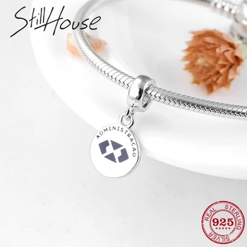 

Hot sale 925 Sterling Silver Management Fine Pendants beads Fit Original European Charm Bracelet Jewelry making
