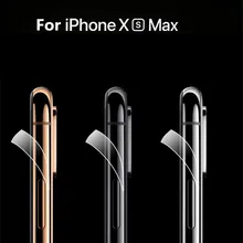 Прозрачная боковая пленка для мобильного телефона iphone 8 XR XS MAX Rim защитная пленка ультра-тонкая Гидрогелевая пленка из ТПУ для iphone 11 Pro MAX