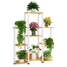 Многоэтажный крытый гостиной цветок Airs провинции пространство балкон хлорофитум рама посадочного типа железа мясо цветочный горшок