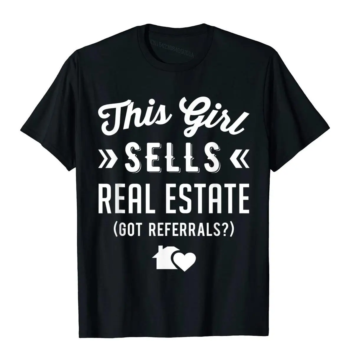 Real Estate Agent Shirt - This Girl Sells Real Estate__B5982black