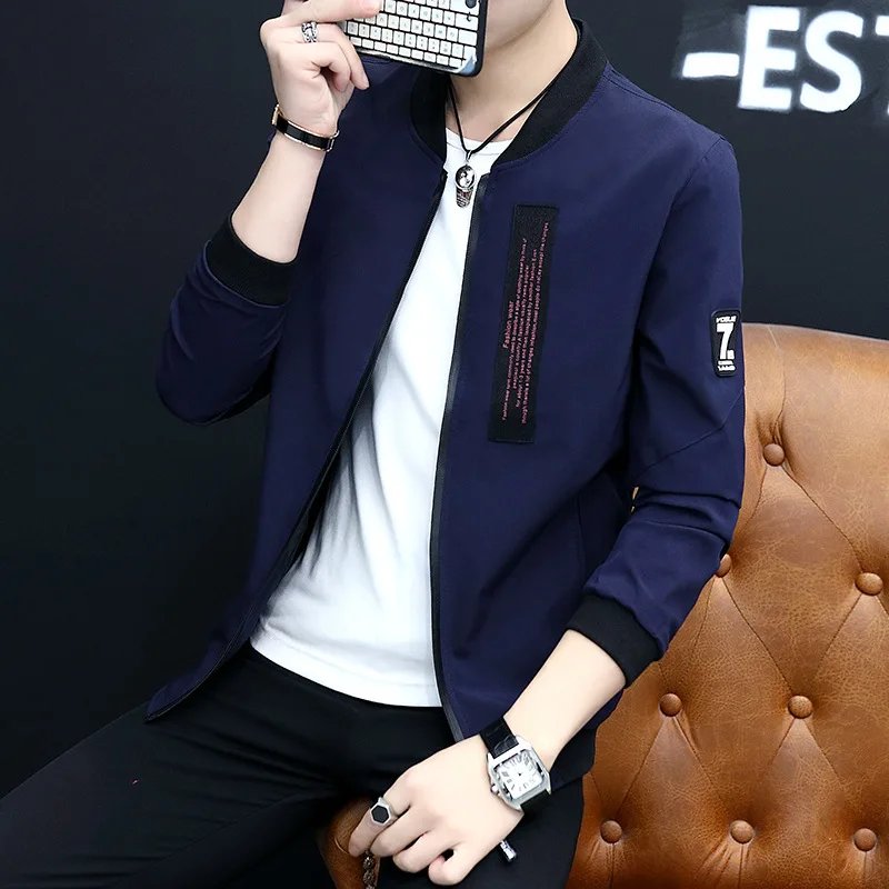 

2019 Winter New Style MEN'S Jacket plus Velvet Young MEN'S Baseball Thick Coat (M-4xl)