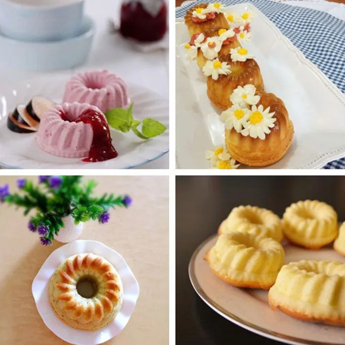 Reusable Non-stick Mini Silicone Baking Cups Muffin Cups Mini Cupcake Liners Chocolate Holders JS23