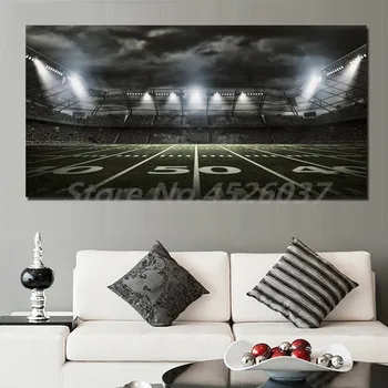 

American Football Stadium Rendering Canvas Prints Picture Modular Paintings For Living Room Poster On The Wall Home Decor