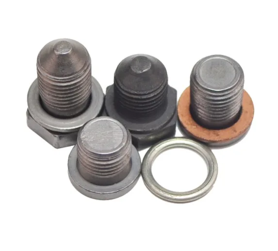 1 Pz Originale Per Vw Magotan Sagitar Passat Cc Lavida Touran Tiguan Polo Skoda Fabia Superba Vite Di Scarico Dell'Olio