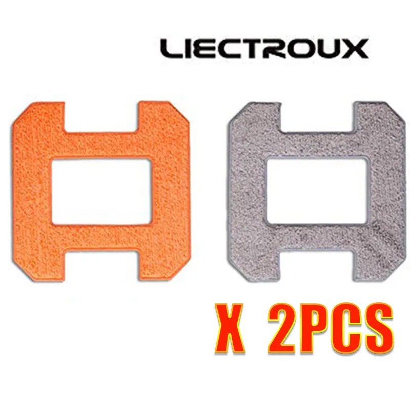 Для X6) Liectroux волоконные моющие салфетки для мойки окон Robot X6 - Цвет: 2pcs