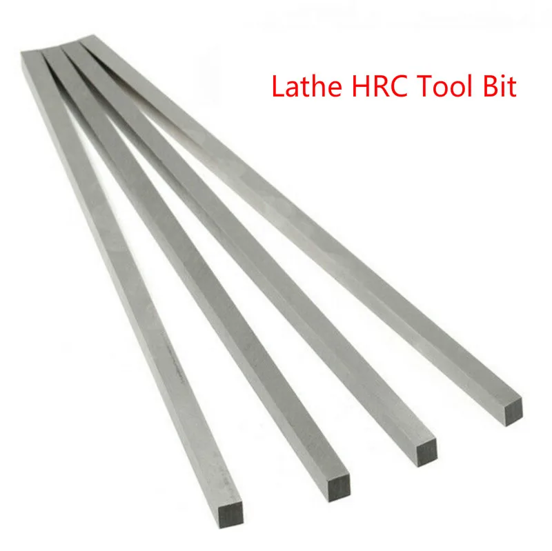 HSS 2/3/4/5/6mm 200mm Length Lathe Turning Boring Bar Square Milling Cutter Engraving Engineering Tool HSS Router Bit