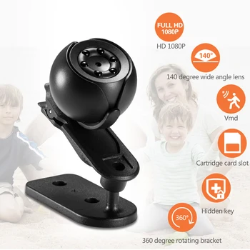 

2020 SQ6 Mini Surveillance Camera Camcorder Full HD 1080P Nigh Vision Small Video Sports DVR Camera Motion Sensor High Quality