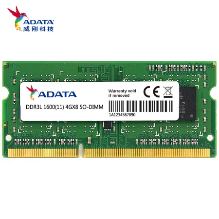 Память ADATA DDR3L 4 ГБ 8 1600 МГц 204Pin для ноутбука SODIMM PC3L Ram DDR3 ноутбука|Оперативная