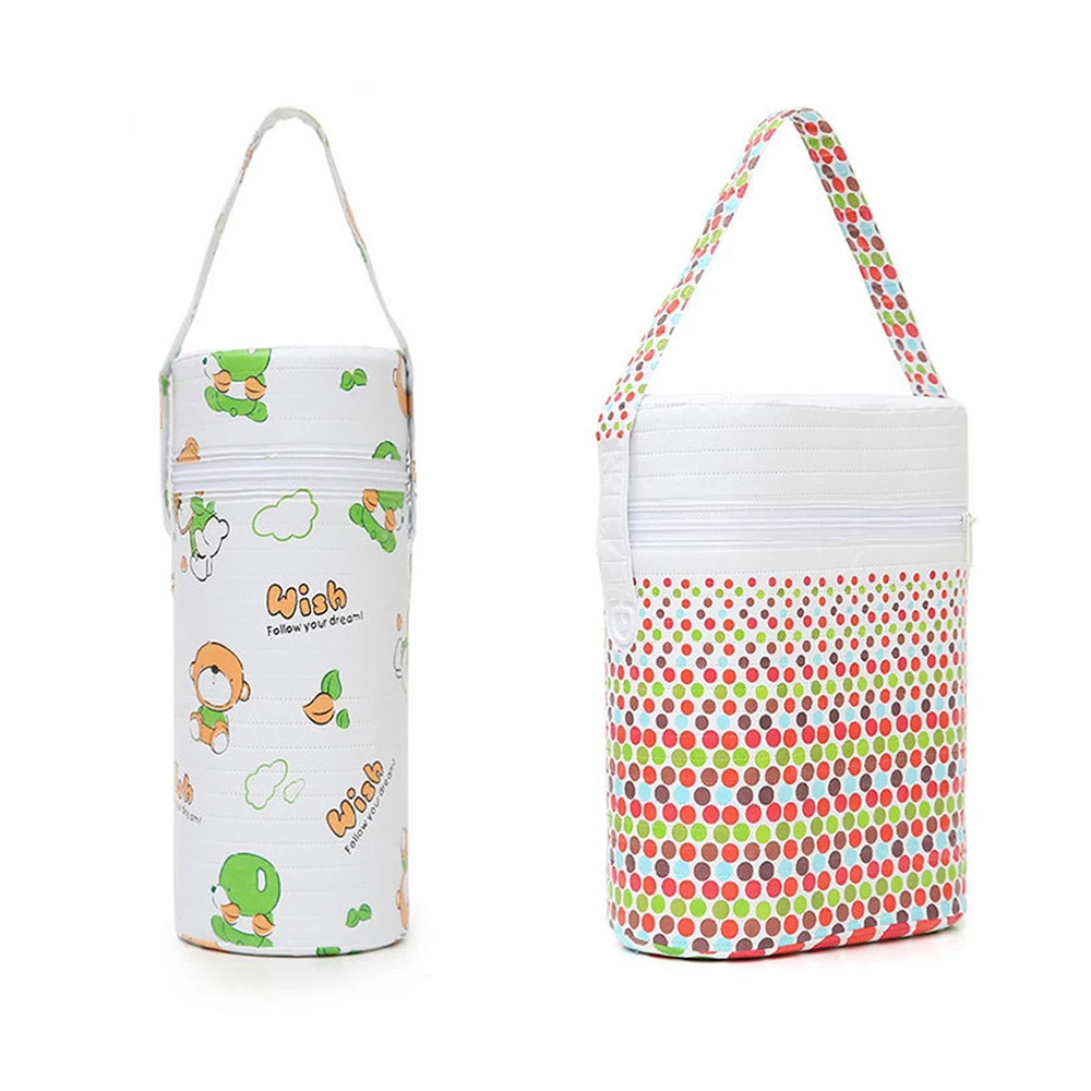 Baby Bottle Insulation Bag Feeding Breast Milk Fresh Keeping Cup Insulation Bucket Single/Double Barrel Kids Bottle Feeding Tool 3