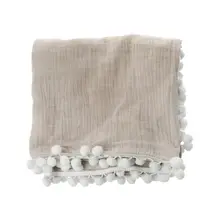 Муслиновые хлопковые пеленки для новорожденных, детские одеяла, марлевые банные полотенца, Детская накидка, спальный мешок, чехол для коляски, игровой коврик D08C