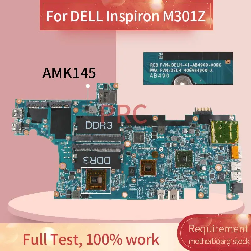 Фонарь 0FY82C для DELL Inspiron M301Z AMK145 материнская плата ноутбука фонарь DDR3 | Компьютеры и