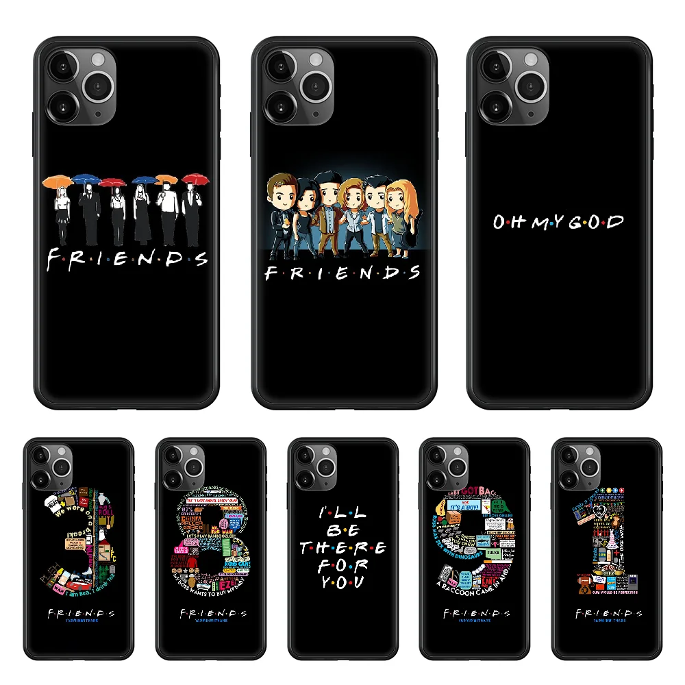 Чехол для телефона Central Perk Friends чехол iphone 4 4S 5 5C 5S 6 6S PLUS 7 8 X XR XS 11 PRO SE 2020 MAX Черный