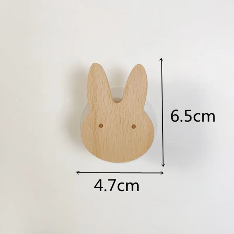 Children's Room Decorative Hooks Wood Wall Hooks Star Key Hook Modern Creative Coat Hook Rack Wall Hanger Bag Hooks for Hanging