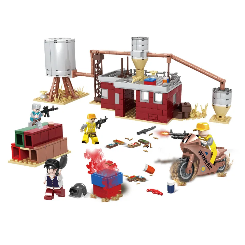 

Children'S Educational Assembled Building Blocks Toy Boy Intelligence Assembly Jedi Survival Building Blocks Toy Desert Water Pl