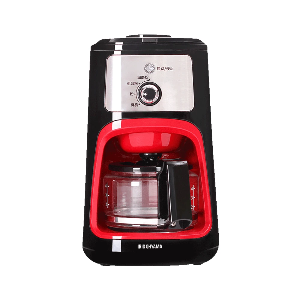 

American Multi-function Coffee Machine, Bean Powder Dual-purpose, Full-automatic Small-scale Bean Grinder, Drip Type Household