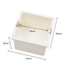 High Quality Secret Stash Wall Mount Switch Junction Box 80*80*50mm for 86 Type Wall Switches and Sockets High Quality Secret Stash Wall Mount Switch Junction Box 80*80*50mm for 86 Type Wall Switches and Sockets
