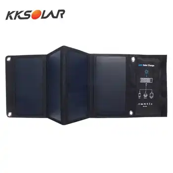 

28W Portable Solar Charger High Power Foldable Solar Panel Charger with Dual USB Port for Phone tablet