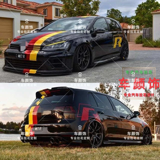 Sport Auto Tür Seite Rock Streifen Aufkleber GTI Auto Zubehör Für  Volkswagen VW Golf 7 5 4 3 6 2 1 MK7 MK5 MK2 MK6 MK4 MK1 MK3 - AliExpress