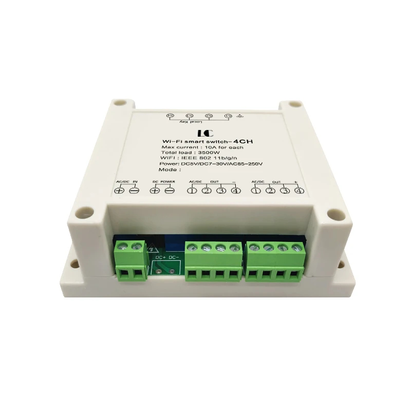 WiFi smart switch источник питания AC 85-250V сеть дистанционного управления wifi коммутатор 4 канала