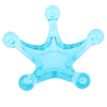 

1PC Light Blue Massage Tool Portable Crystal Massager Handheld five-pointed Star Shape Massager Health Care Tools