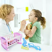 Детский набор доктора, игрушки для детей, Набор доктора, ролевые игры для мальчиков, Stetoscope Enfant, игровой набор, маленькая девочка, игрушка, медицина