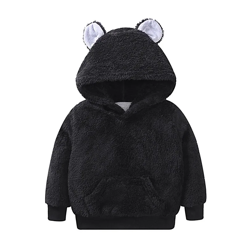 VFOCHI New Girls Hoodie Winter Autumn Children Long Sleeves Sweater Kids Clothes Sweatshirts Unisex Boy Girls Velvet Hoodie