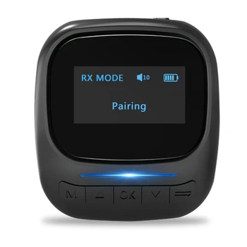 

OLED Bluetooth 5.0 Receiver and Transmitter 2 in 1 o Receiver Transmitter is Compatible with Mobile Phones/Speaker