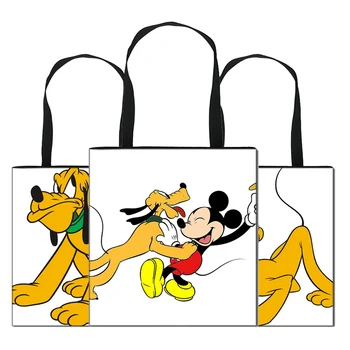 

Women's Tote Bag Large Beach Handbags Shopper Printed Pluto Polyester Bag Reusable Ladies Designer Shopping Bags Eco Foldable S3