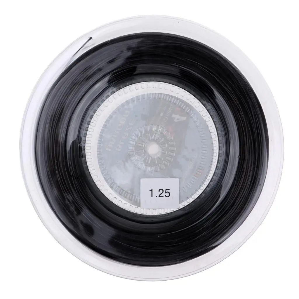 Polyester Tennis Racket String Replacement with Racquet Dampener 200m 1.25mm Tennis Accessories