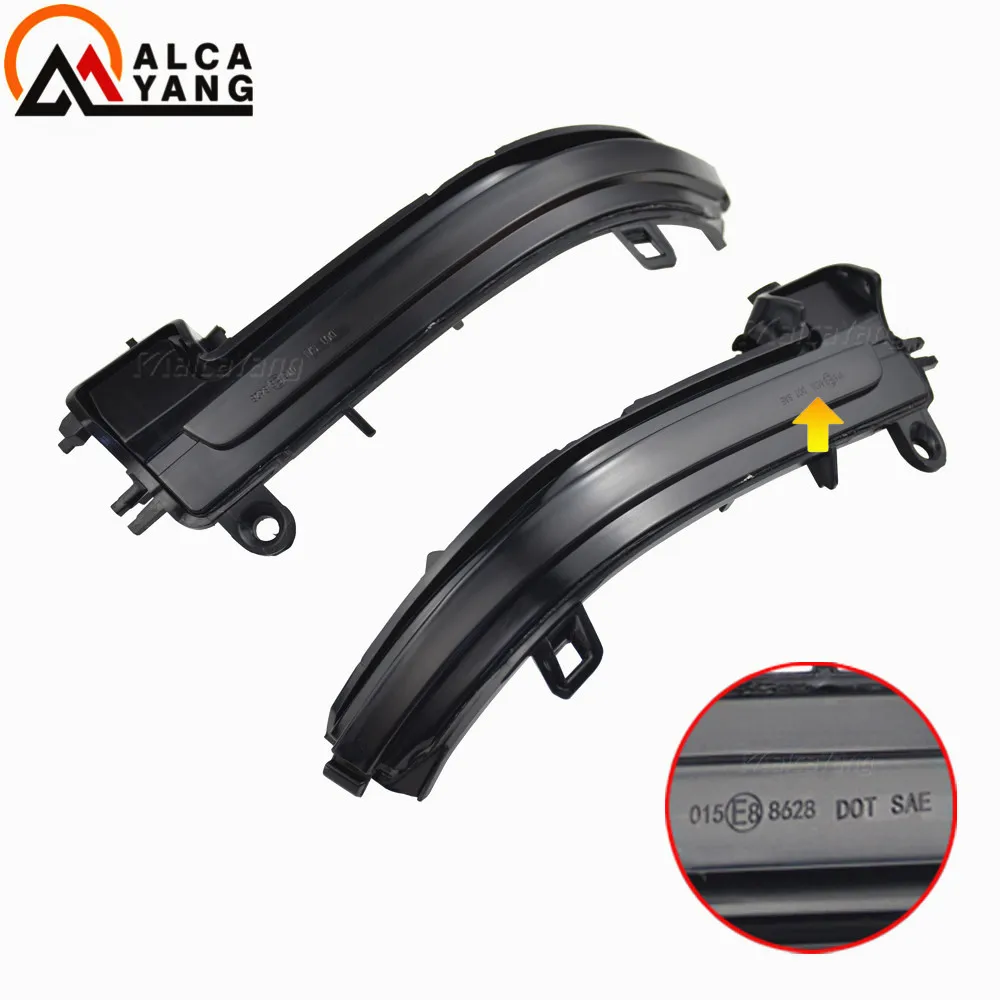 Dynamic LED Lato Specchietto Indicatore Lampeggiante Fumo per Lexus