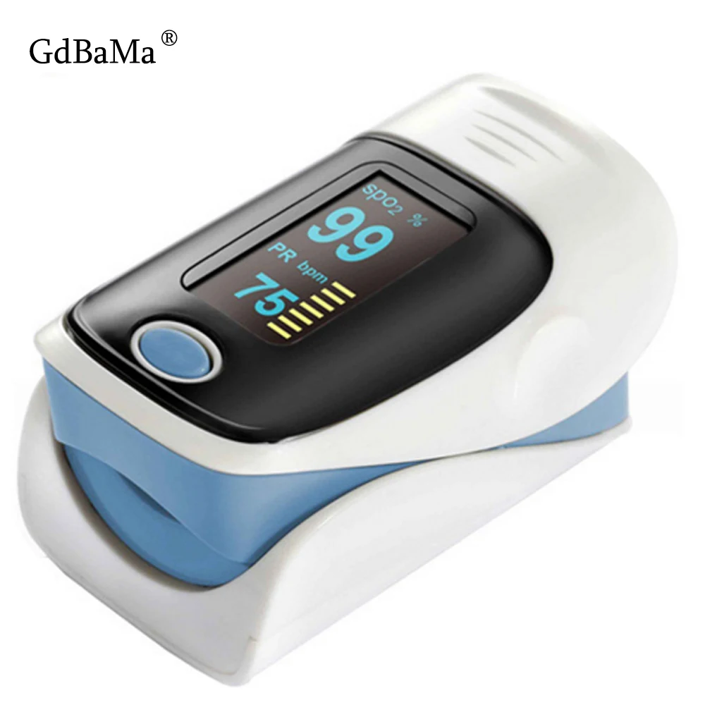 

Household Digital Fingertip Pulse Oximeter Blood Oxygen Saturation Meter Finger SPO2 PR Monitor Portable Blood Pressure Monitor